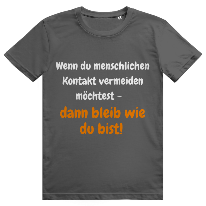 Kontaktvermeidung zum Anziehen