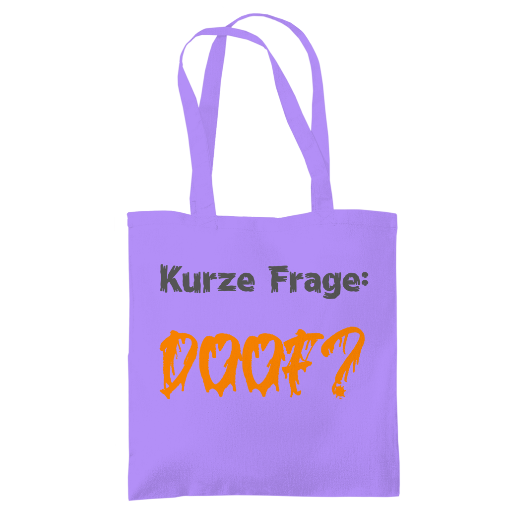 Und... biste oder biste nicht?
