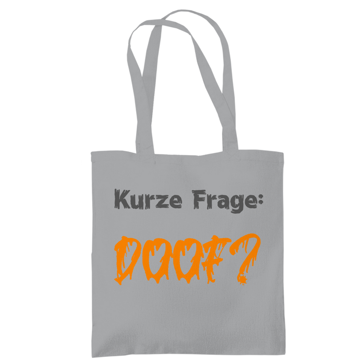 Und... biste oder biste nicht?