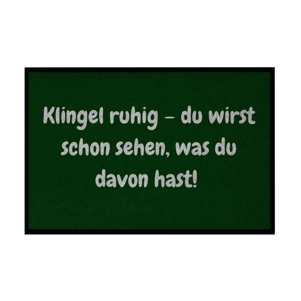 Klingeln auf eigenes Risiko