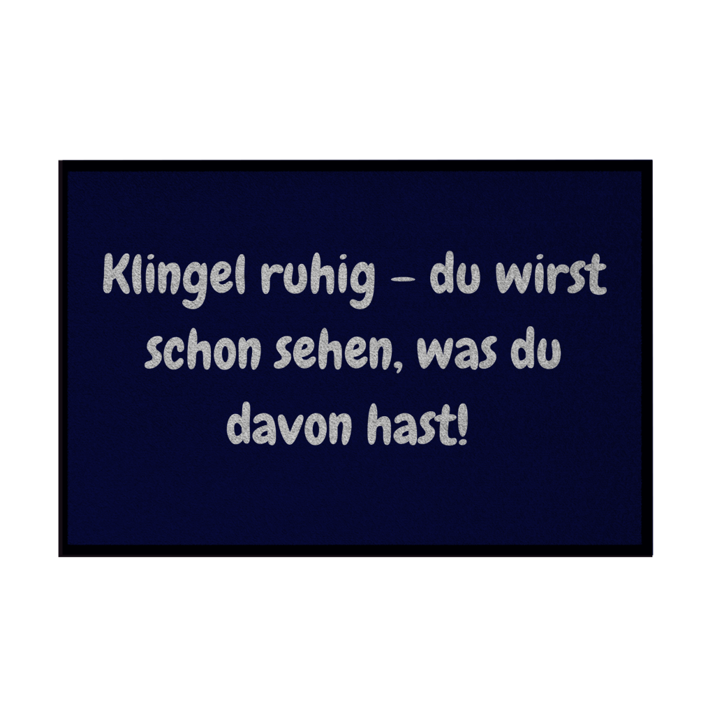 Klingeln auf eigenes Risiko