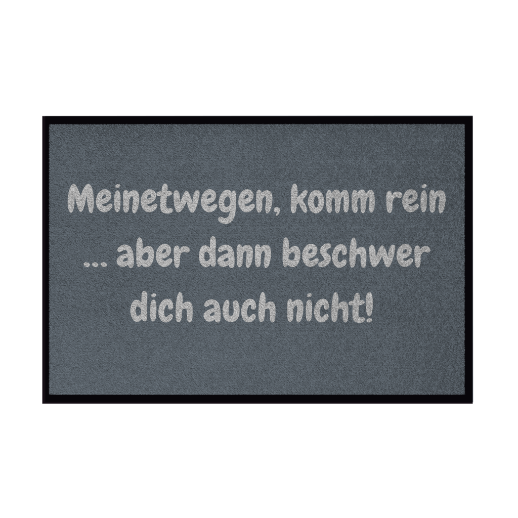 Komm rein, heul nicht
