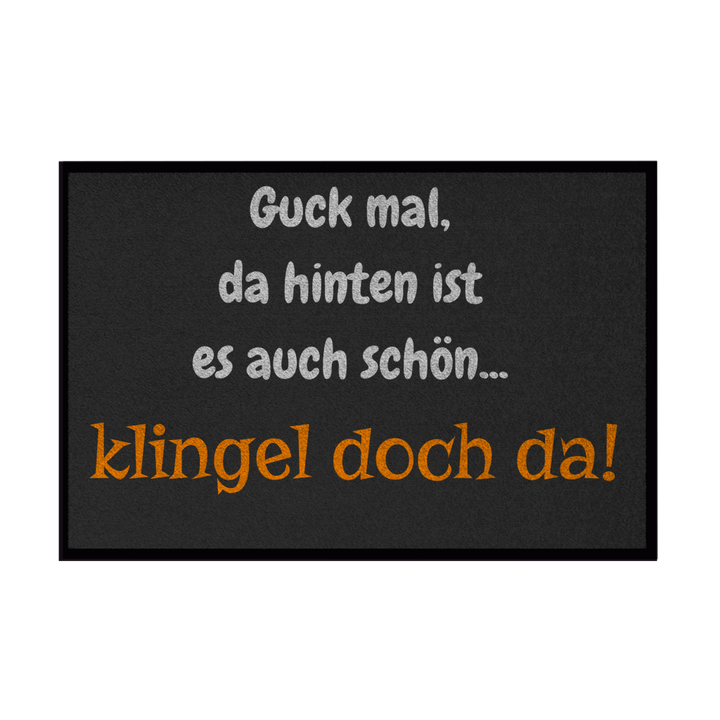 Da hinten ist es auch schön