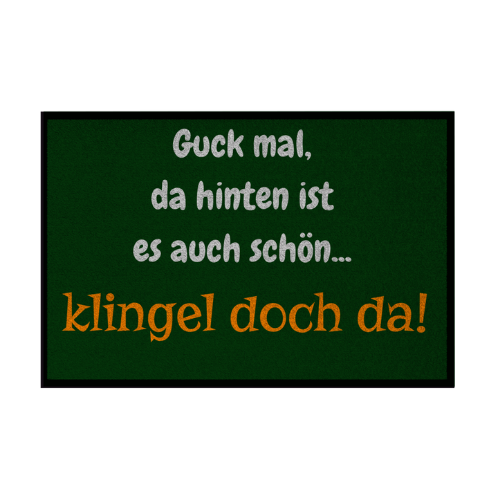 Da hinten ist es auch schön