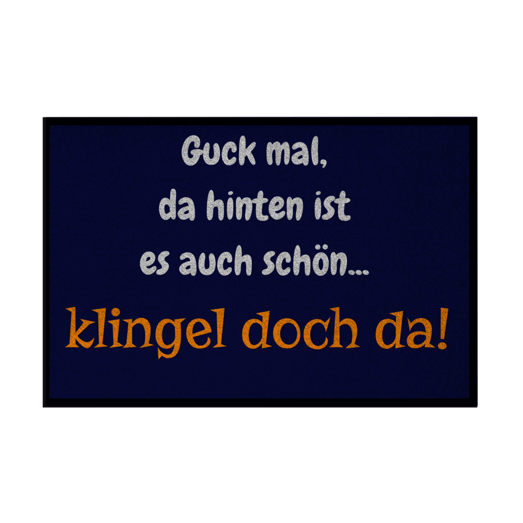 Da hinten ist es auch schön