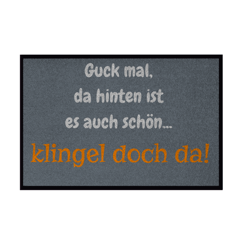 Da hinten ist es auch schön