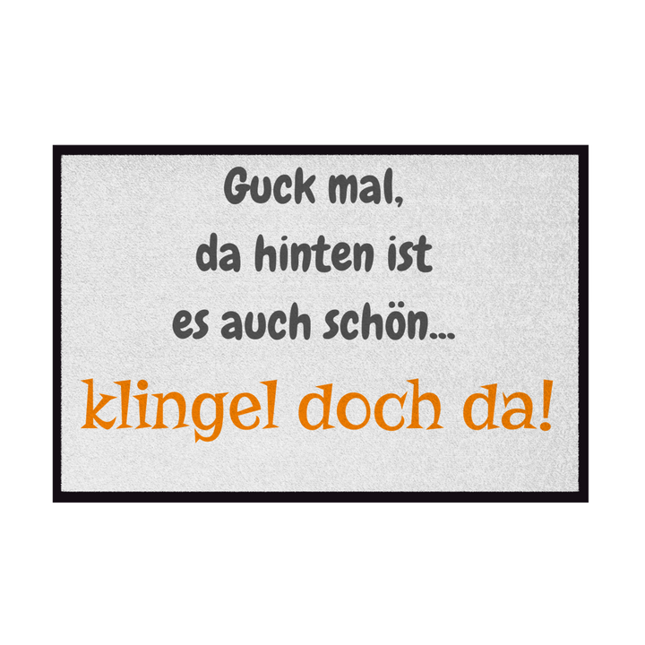 Da hinten ist es auch schön
