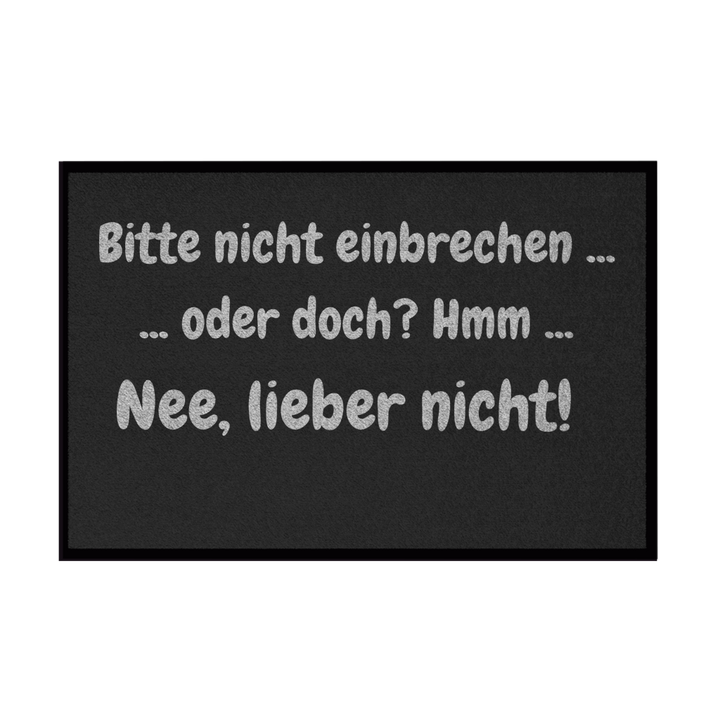 Unentschlossen, aber trotzdem nein
