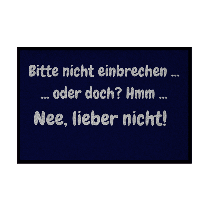 Unentschlossen, aber trotzdem nein