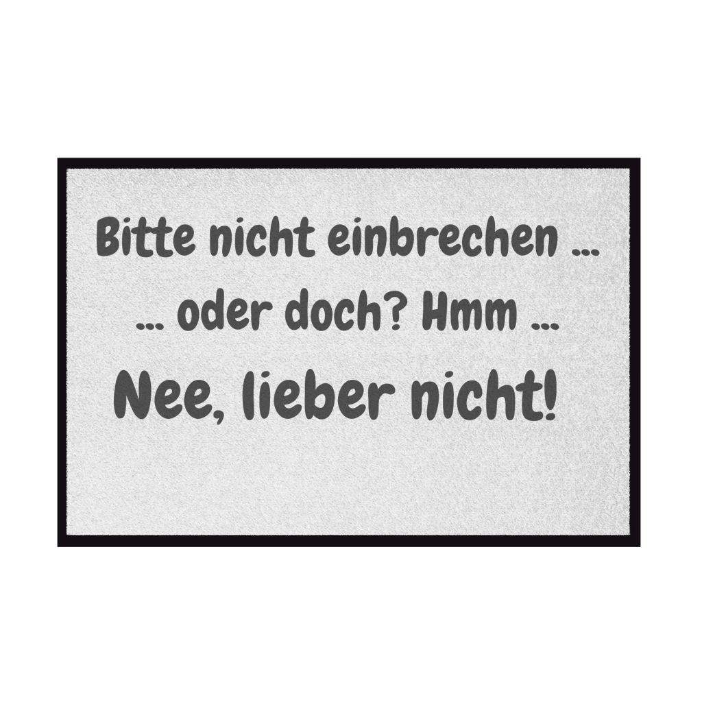Unentschlossen, aber trotzdem nein
