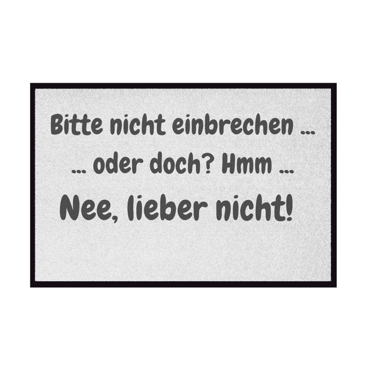 Unentschlossen, aber trotzdem nein