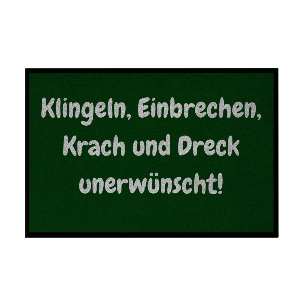 Alles unerwünscht. Wirklich alles.