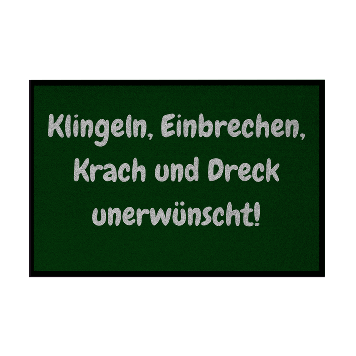 Alles unerwünscht. Wirklich alles.