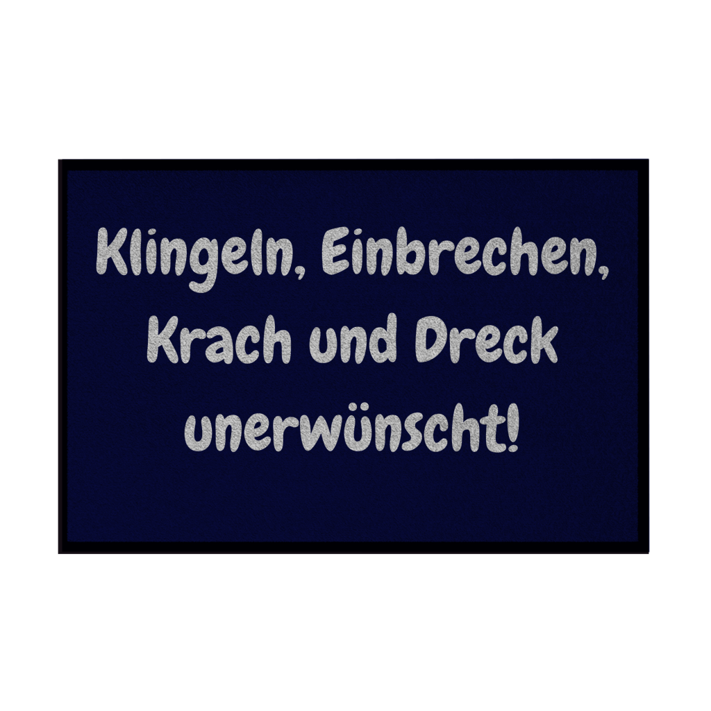Alles unerwünscht. Wirklich alles.