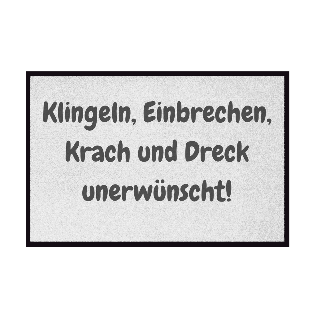 Alles unerwünscht. Wirklich alles.