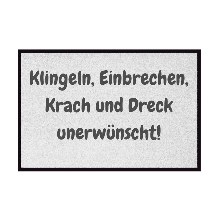Alles unerwünscht. Wirklich alles.