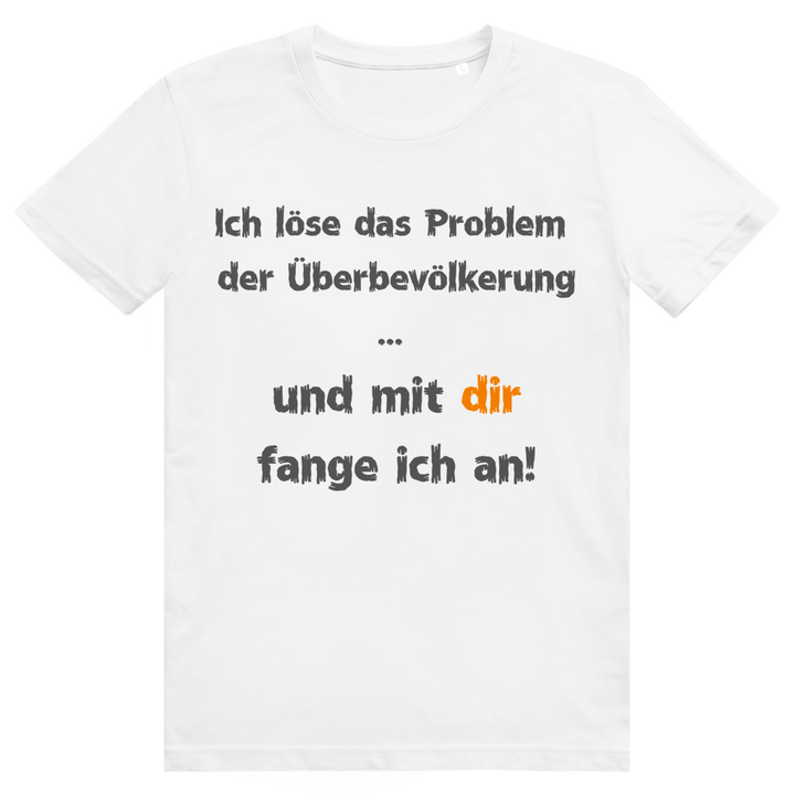 Weniger Mensch, mehr Frieden