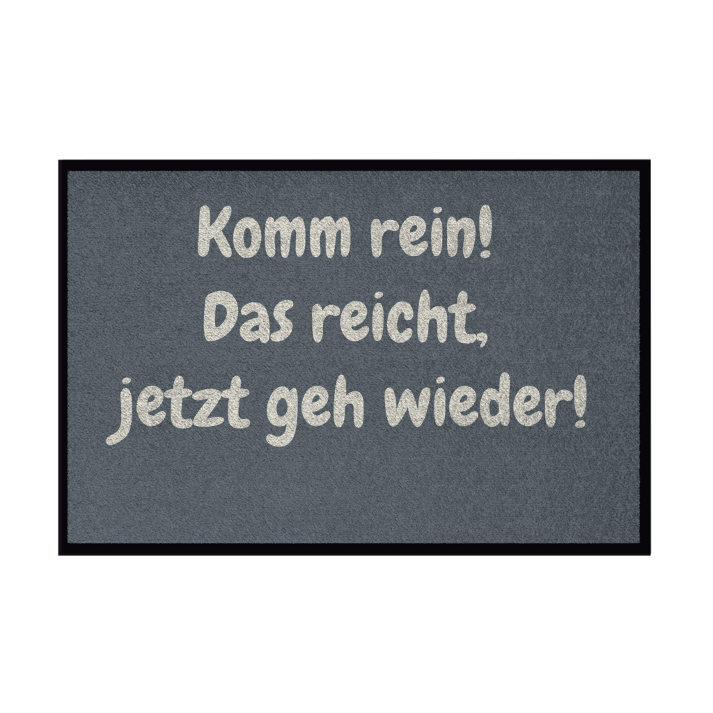 Rein und schnell wieder raus!