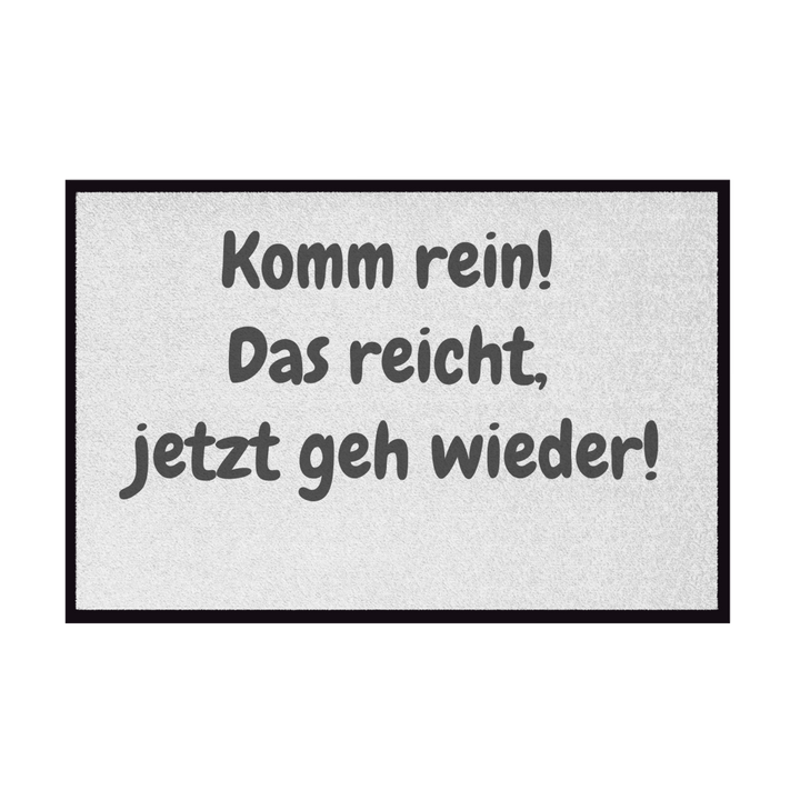 Rein und schnell wieder raus!