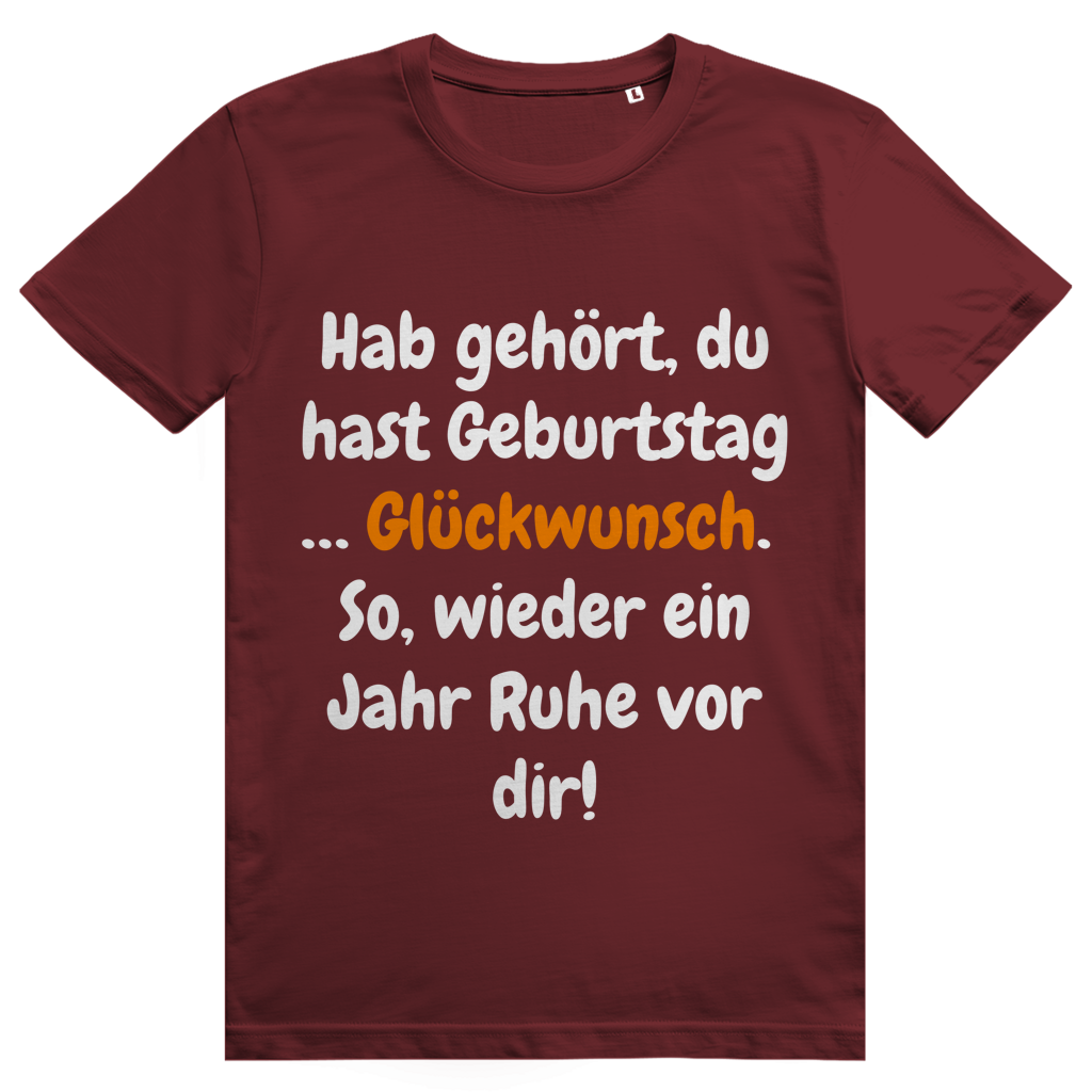 Glückwunsch, das reicht