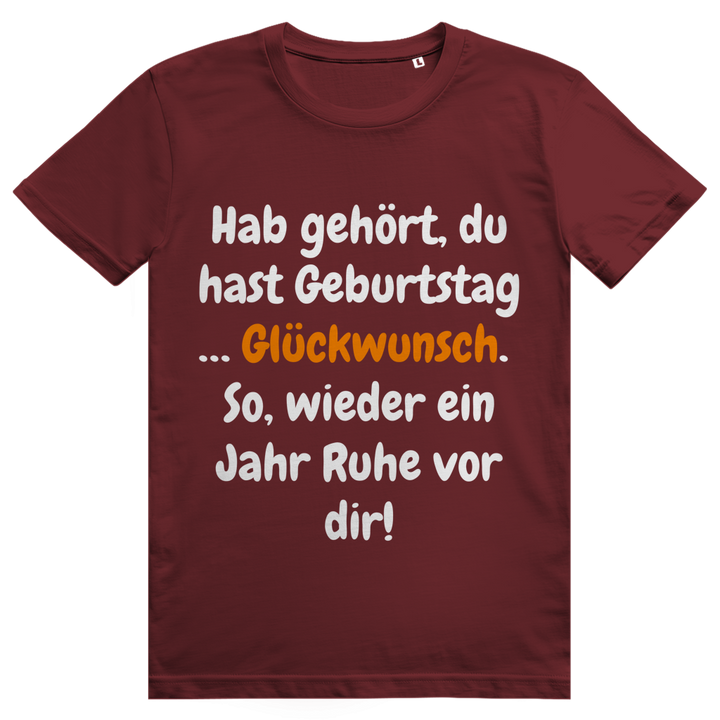 Glückwunsch, das reicht