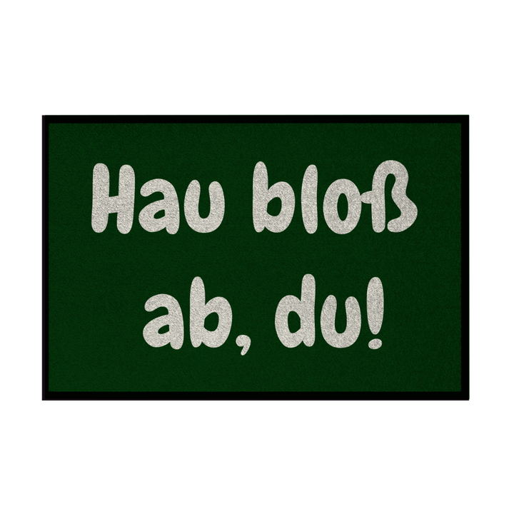 Aber zackig!