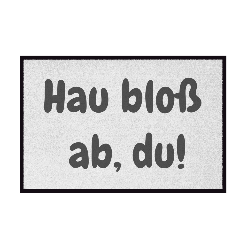 Aber zackig!