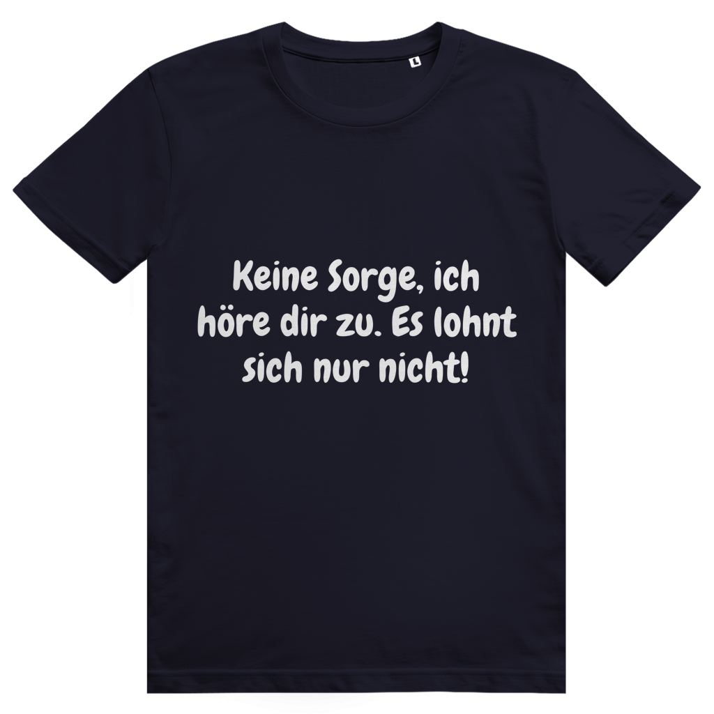 Ich höre. Leider.