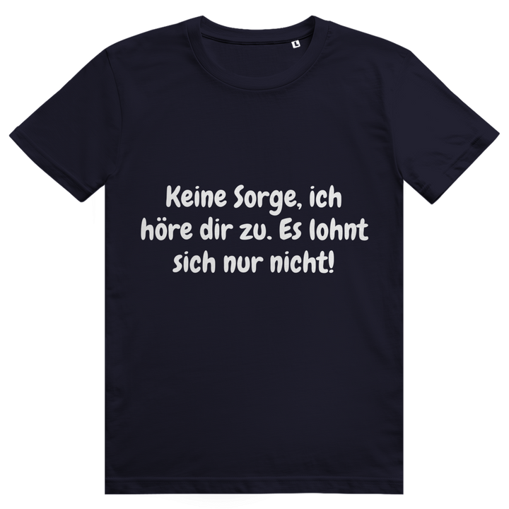 Ich höre. Leider.