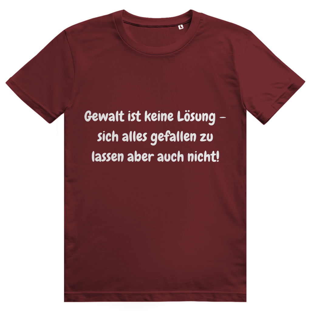 Friedlich, aber nicht bescheuert