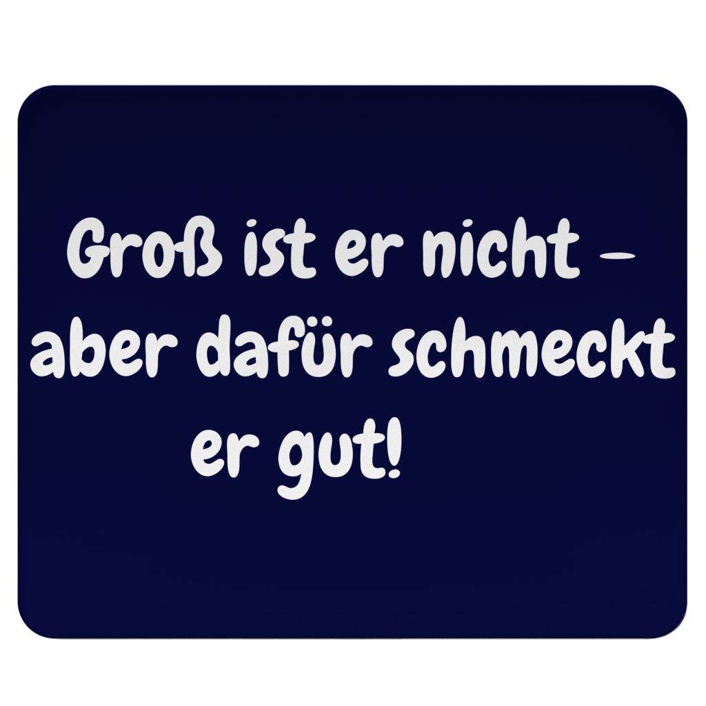 Klein, aber offenbar überzeugend