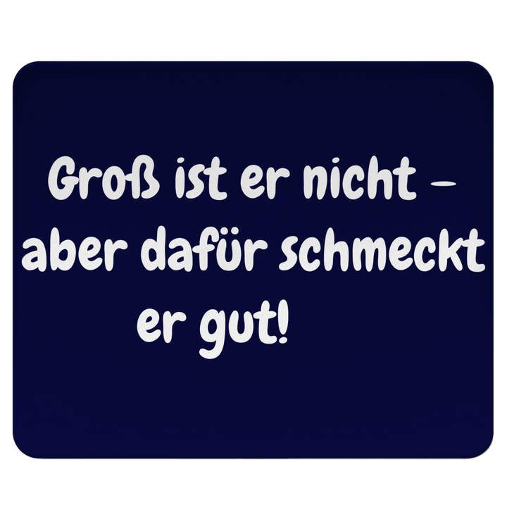 Klein, aber offenbar überzeugend