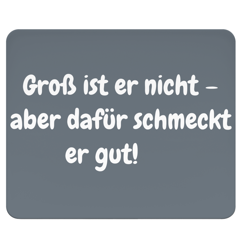 Klein, aber offenbar überzeugend
