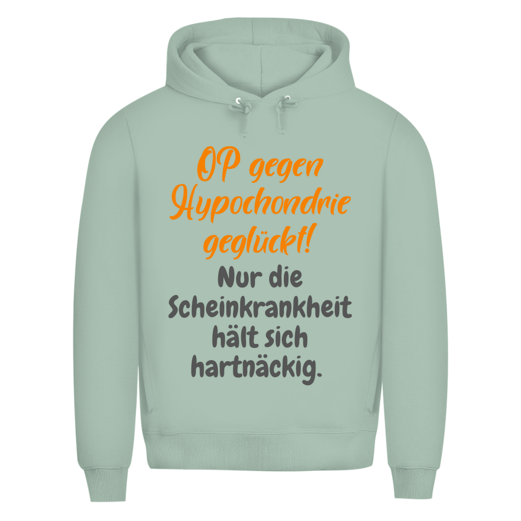 Arzt happy, Patient panisch