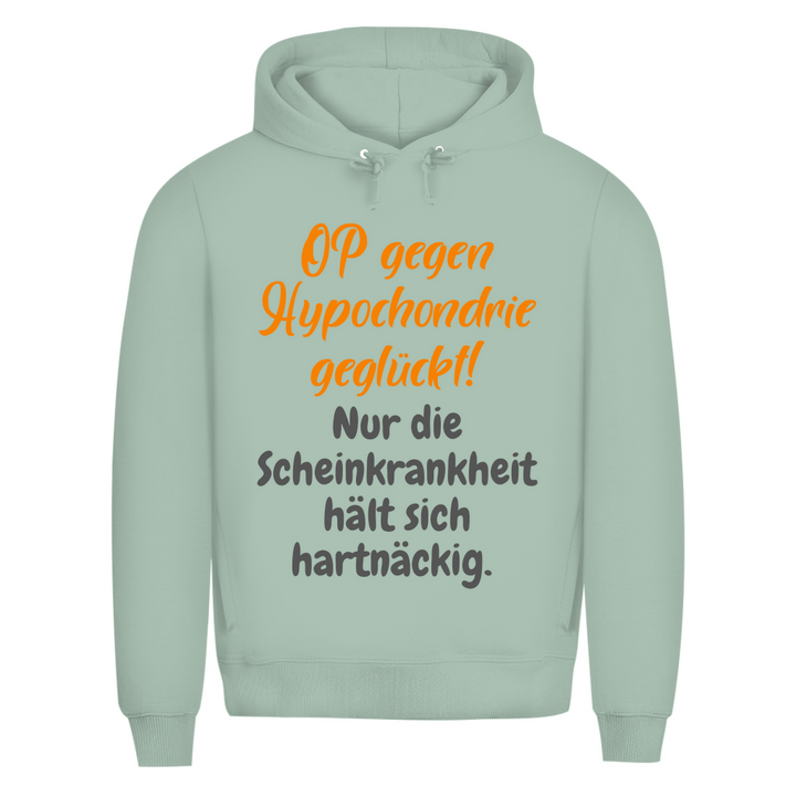 Arzt happy, Patient panisch