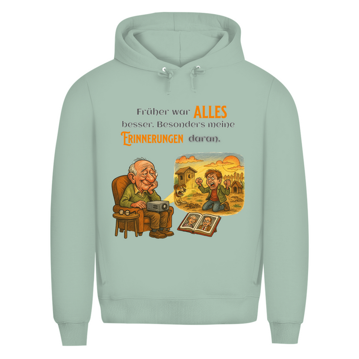 Früher war sogar das Hoodie wärmer!