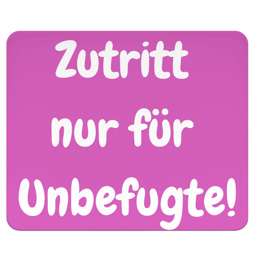 Hier dürfen nur die Falschen rein