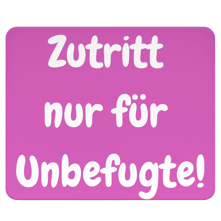 Hier dürfen nur die Falschen rein