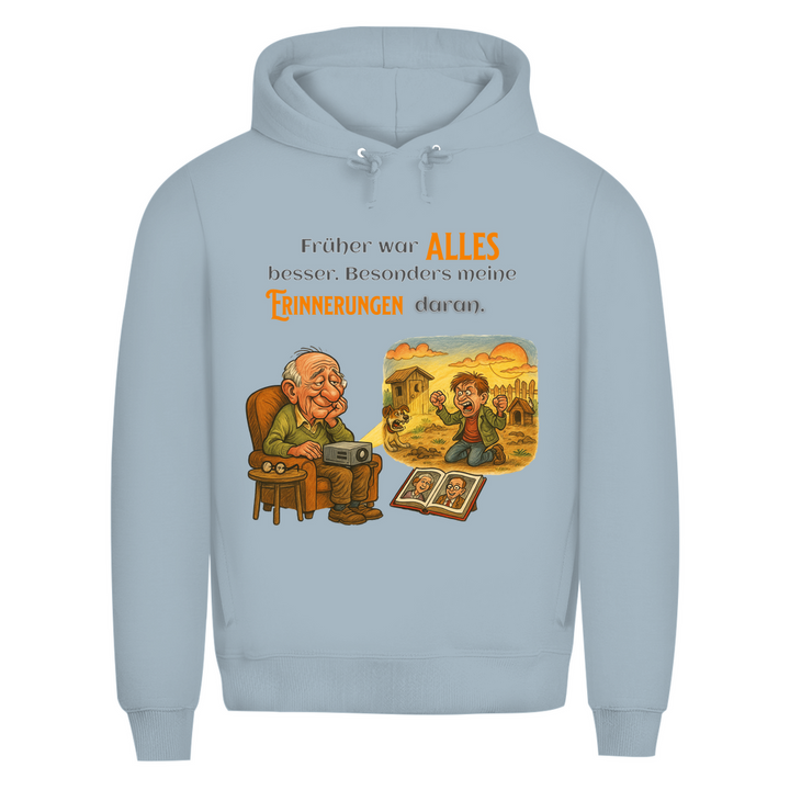 Früher war sogar das Hoodie wärmer!