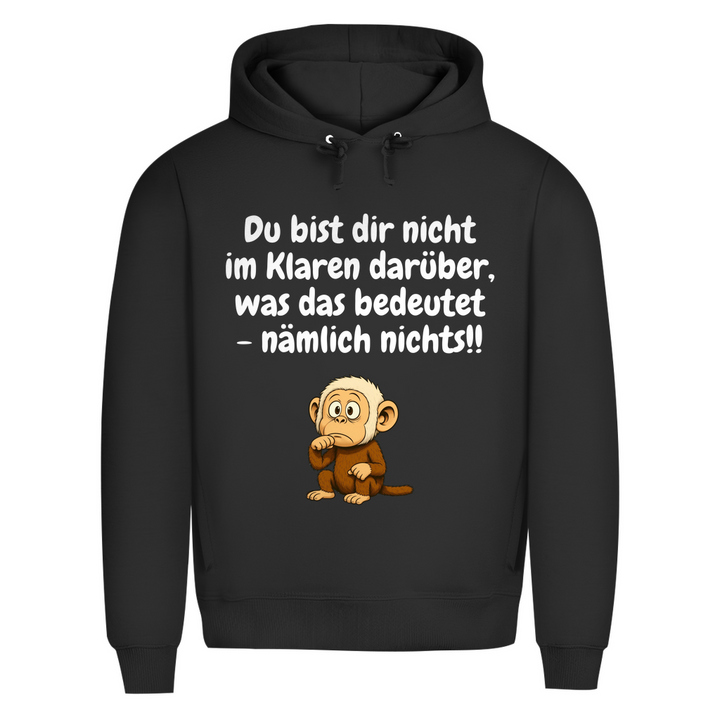 Übersetzung in normal: nichts.