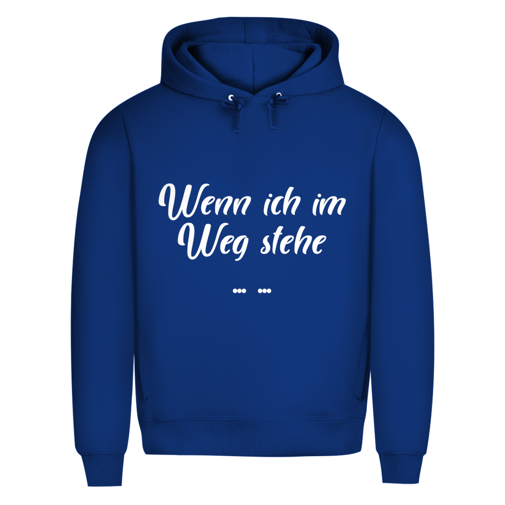 Ich bin im Weg – Schubs!