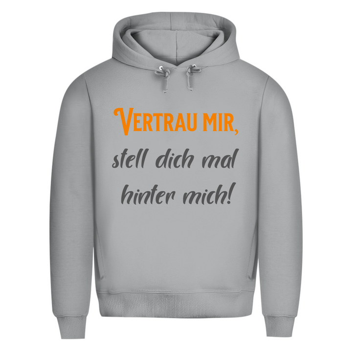 Nicht vordrängeln. Hinten stürmt’s