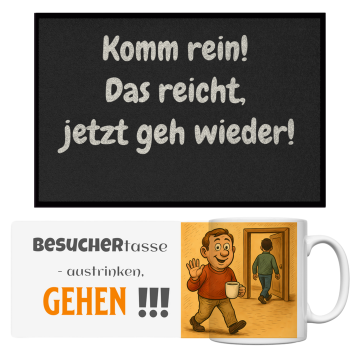 Rein und schnell wieder raus!
