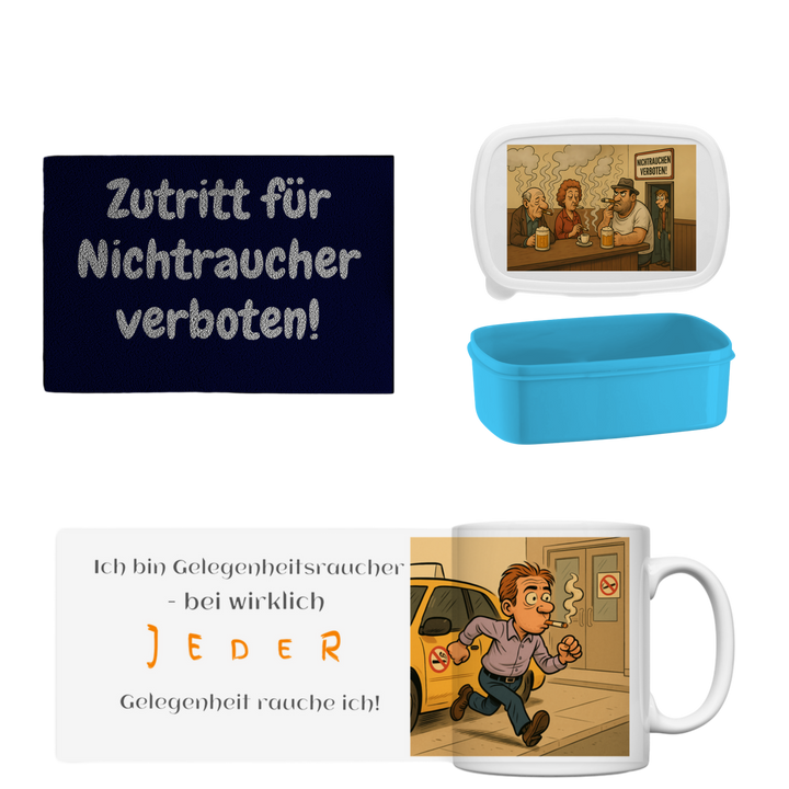Raucherpause mit Hausrecht