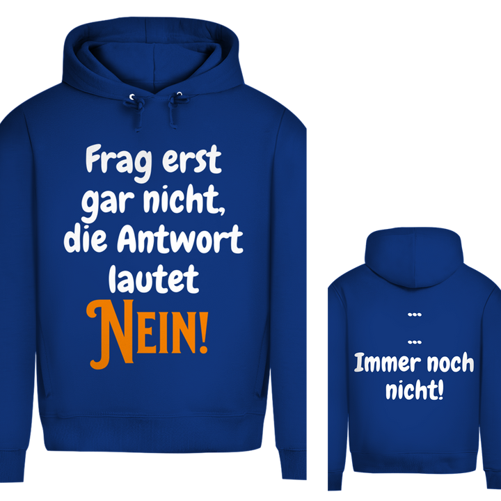 Immer noch: nein