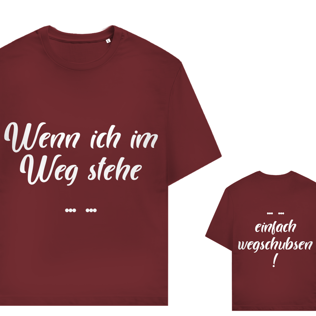 Steh ich im Weg? Schubsen erlaubt