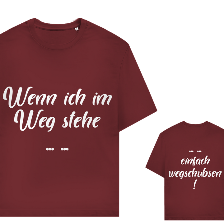 Steh ich im Weg? Schubsen erlaubt