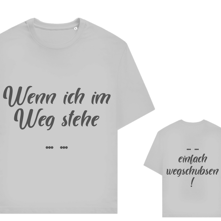Steh ich im Weg? Schubsen erlaubt