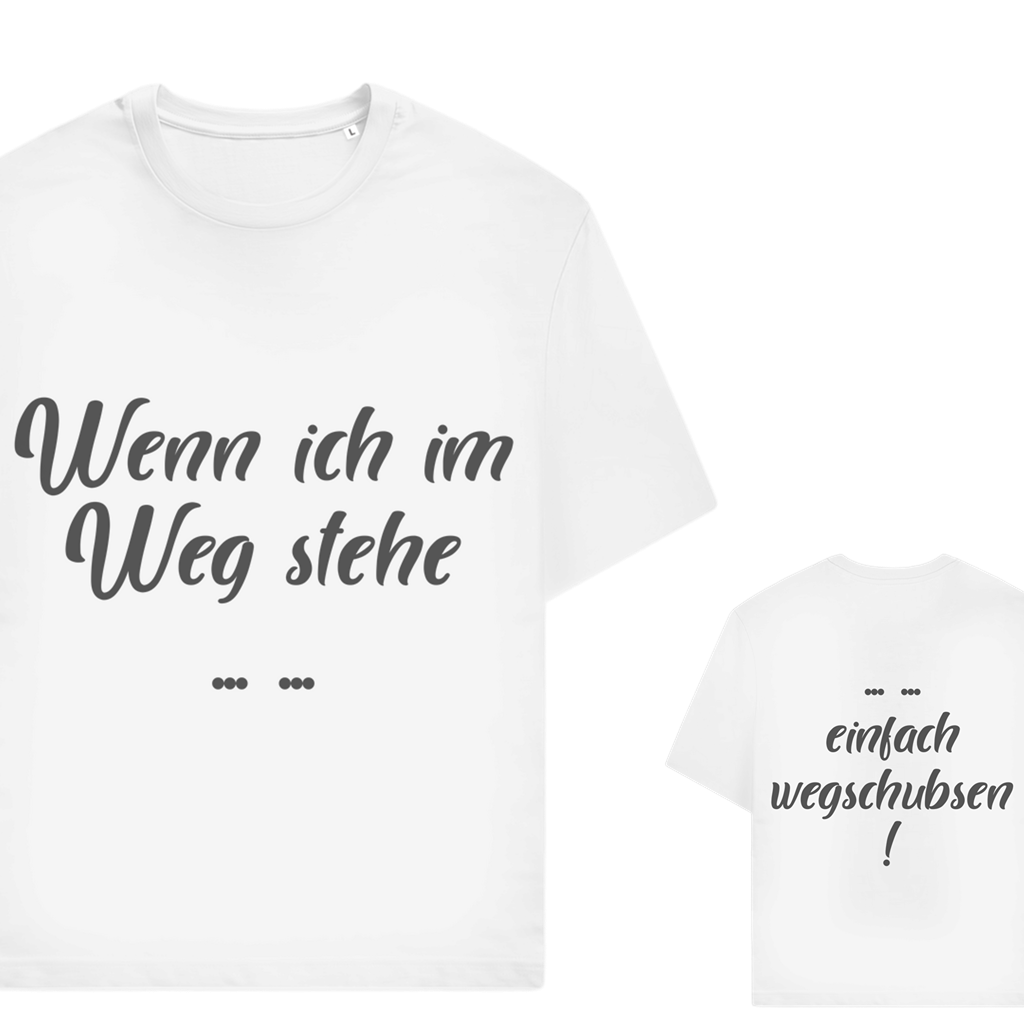 Steh ich im Weg? Schubsen erlaubt