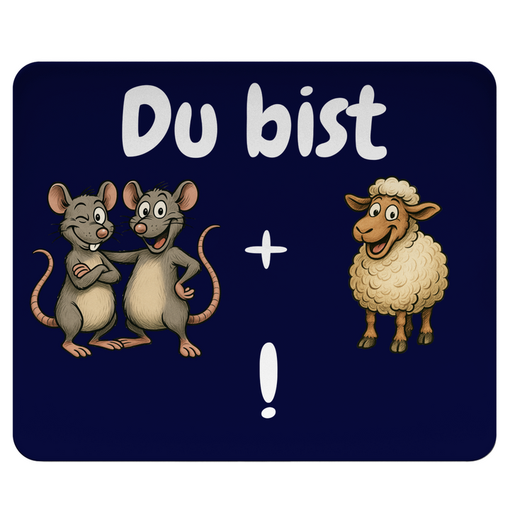 Zwei Ratten + ein Schaf = DU